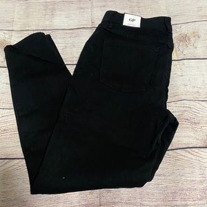 🌸NWT White House Black Market 6P Skinny Ankle Black Jean